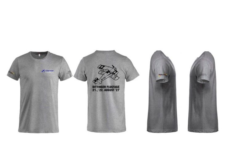 Offizielles Pre-Event-Shirt der Dittinger Flugtage 2027